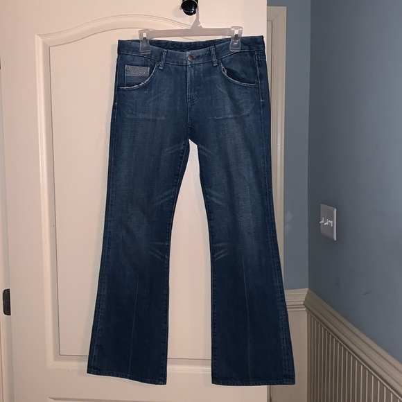 Citizens of humanity stretch low waist bootcut - Picture 1 of 7